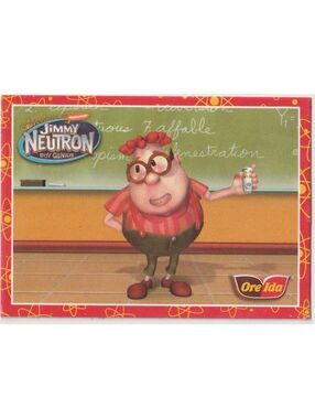 Ore-Ida Jimmy Neutron Carl Wheezer Promo Trading Card